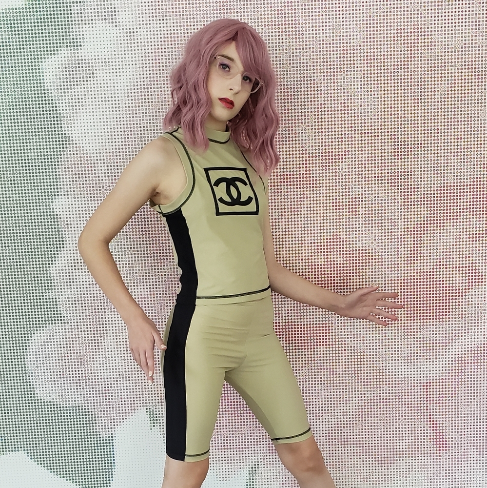 - Chanel Sport Set / Tank Top/ Shorts